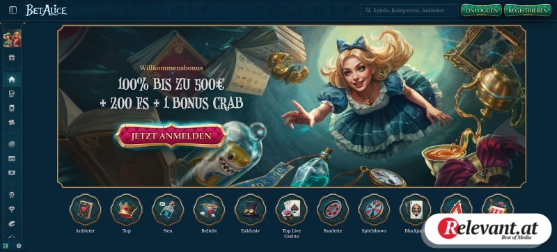 BetAlice Screenshot