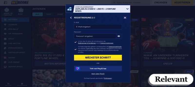 Registrierung im PayPal Casino ohne deutsche Lizenz